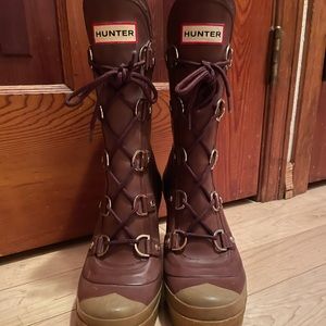 Rare heeled Hunter Boots!